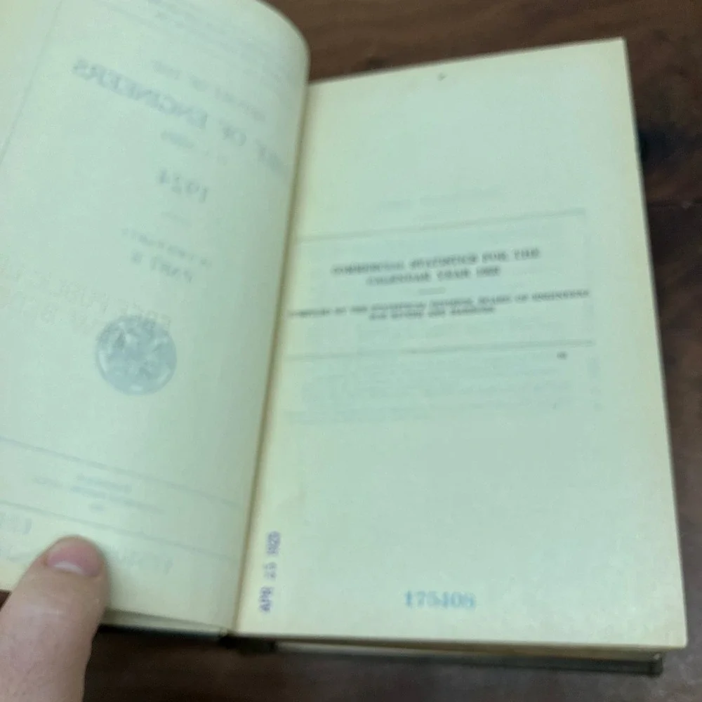 Report Chief of Engineers US Army 1924 Part II Commercial Statistics GPO